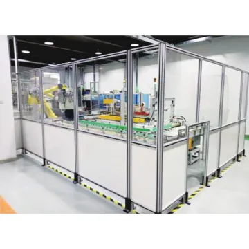 Transparent Acrylic Machine Guarding Panels for Security Fences
