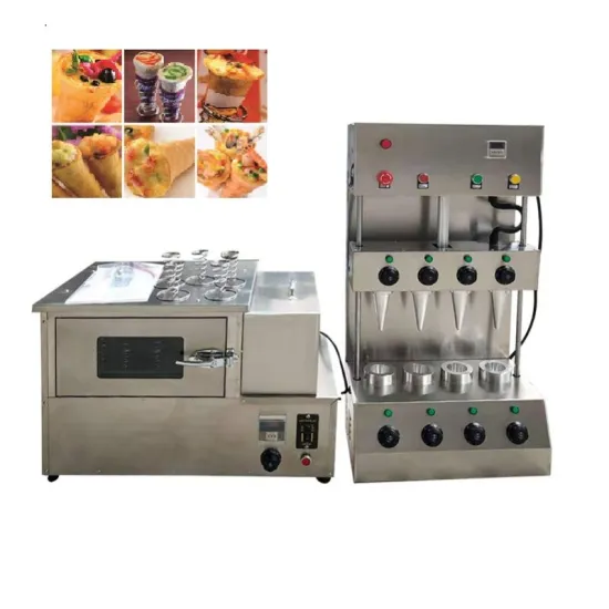 Affordable Pizza Cone Machines: Including Molding, Rotary Ovens, Warmers, and Production Lines