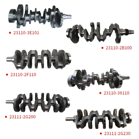 Crankshafts for Hyundai Santa Fe and Kia Sorento: OEM 23110-2F110 Auto Engine Systems for Sale