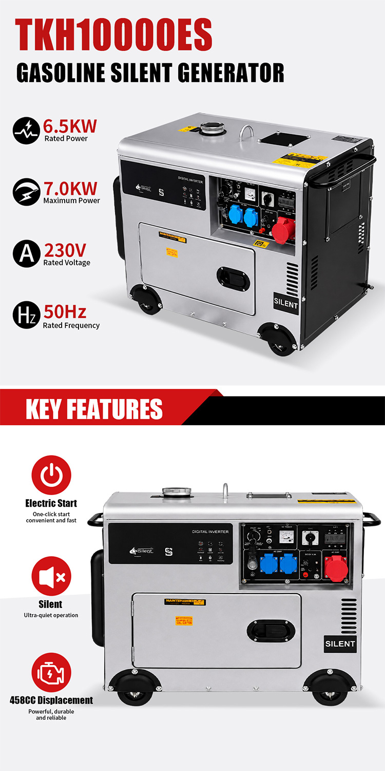 TKH10000ES Gasoline Generator(3)