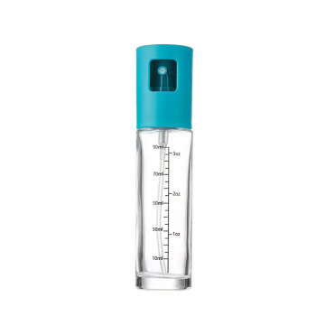 Glass oil bottle Household kitchen supplies Press type injector Simple and modern Separate oil bottles for barbecue