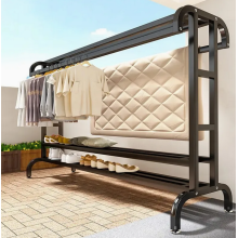 Iron Indoor Steel Garment Clothes Storage Hangers