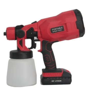 Fast Cooling and Heat Dissipation Electric Spray Gun: A High-Efficiency Battery-Powered Paint Sprayer Tool