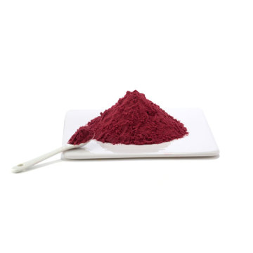 Polvo de raíz de remolacha para colorear y alimentos saludables