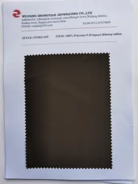 100% Polyester F-D Square Ribstop taffeta