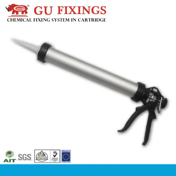 300ml manual gun coaxial chemical fastener saussage caulking gun 600