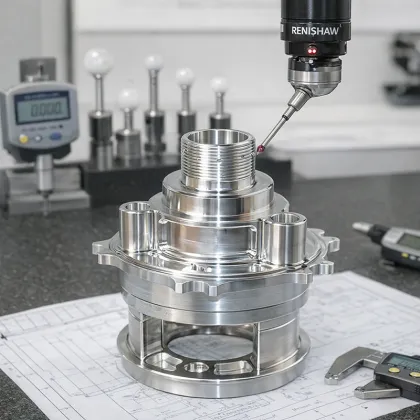 Custom parts cnc machine component for aerospace
