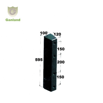 GL-23119 Heavy Duty Black Rubber Door Stop or Buffer
