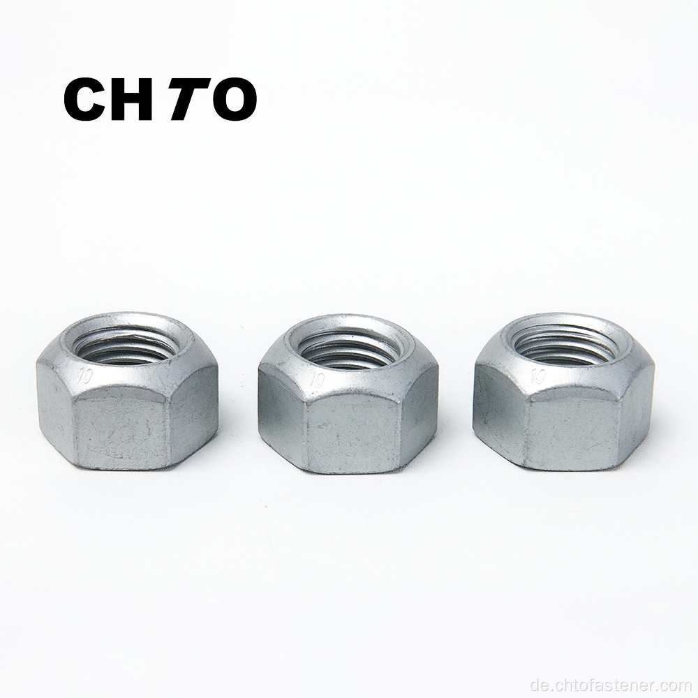 DIN 6925 Grad 8 Dacromet Alle Metall Hex Lock Nuts