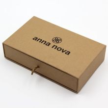 Drawer Open Luxury Brown Kraft Paper Gift Box