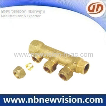 Hot Forged Brass Manifold 