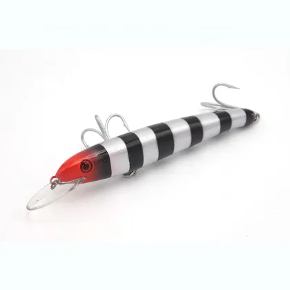 Deep Diving Trolling Lures for Salmon, Kingfish, and Tuna - Artificial Sea Saltwater Minnow Lures