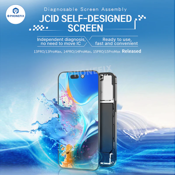 JCID Self-Designed Diagnosable Screen Assembly for iPhone 12-15PM