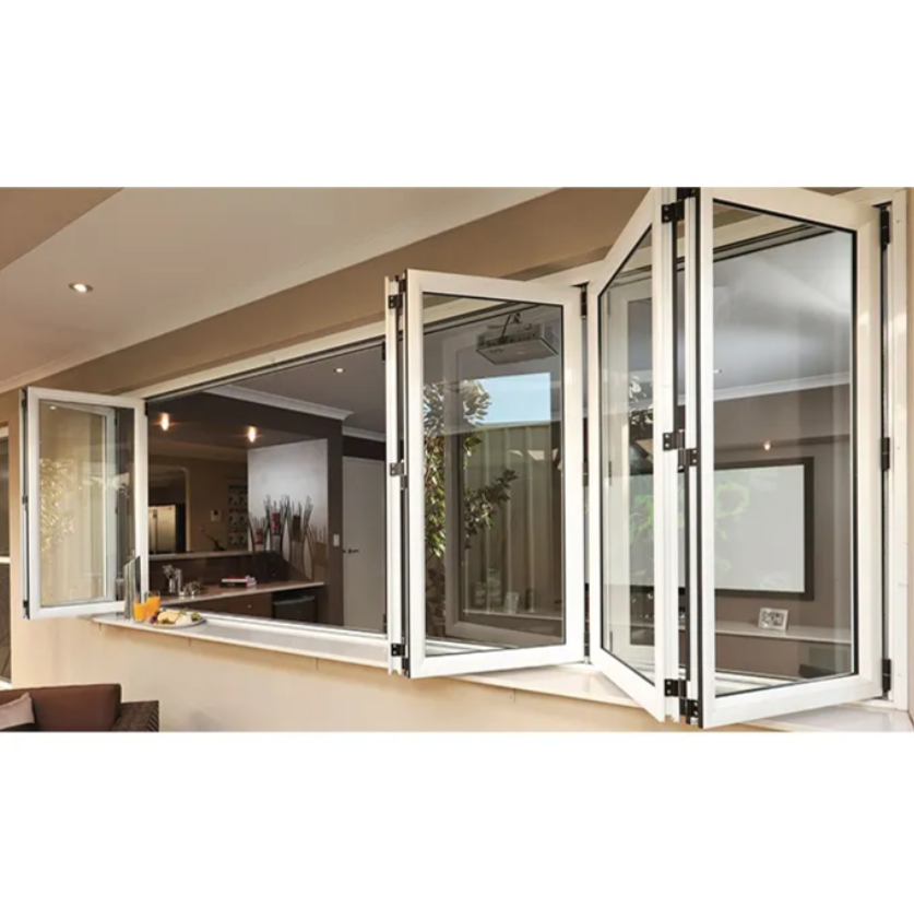 Aluminum Bi-Folding Windows