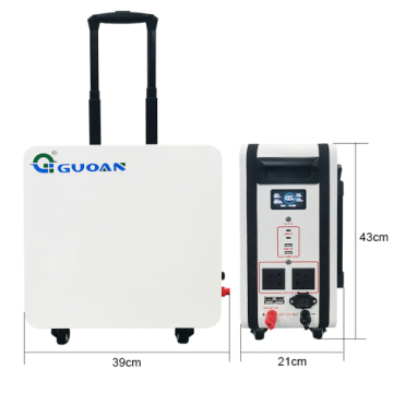 2000W 92Ah LiFePO4 Energy Storage Battery: 2KW Portable Solar Charging Power Station with Pull Rod - Comprehensive Guide and Rev