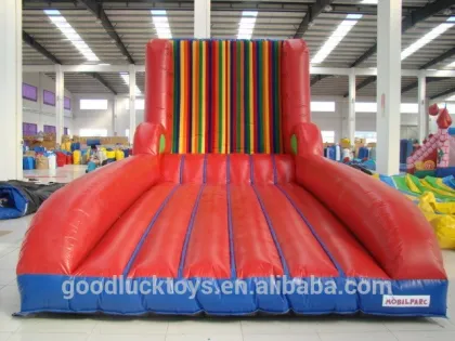 inflatable climbing game wall /inflatable sticky wall