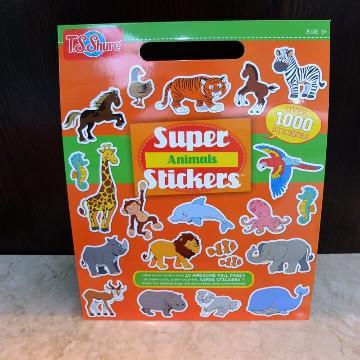 vivid animal shape sticker Portable book