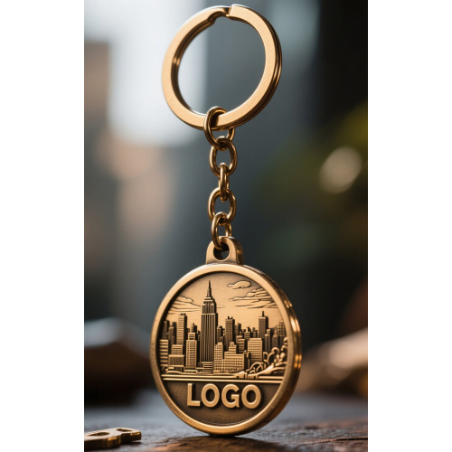 Custom Metal Keychain with Personalized Design