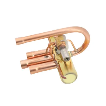 Glosok Air Conditioning 1HP Copper Reversing Valve for Refrigeration Maintenance