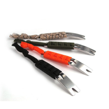 Wholesale Portable Steel Pry Bar with Handle for EDC Outdoor Use