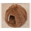 Round and semi-enclosed cat's nest kennel litter cushion