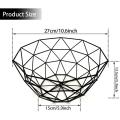 Kreative Obstkörbe aus Mesh-Metalldraht