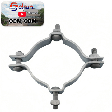 Galvanised Steel Cable Clamp Hoops: Innovative Power Accessories for Electric Fitting