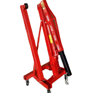 Tragbarer hydraulisch faltbarer 2 -Tonnen -Motorkran für Workshop &amp; Garage