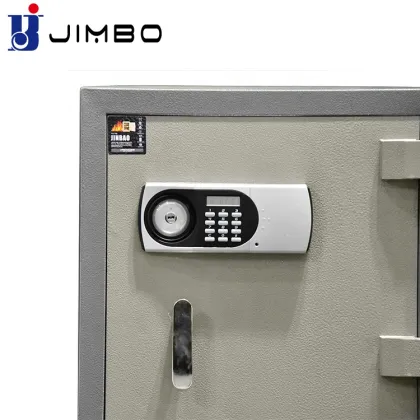 JIMBO Modern Steel Digital Coffre Fort Home Security Safe Box Fireproof Safe