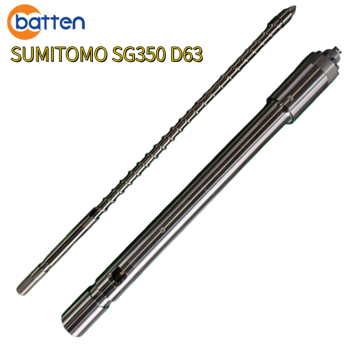 Sumitomo SG 350-D63 Шрубавы ствол для ўпырску ПВХ