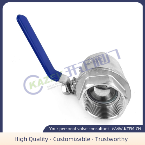 Medium Ball Valve Medium two-piece threaded ball valve Supplier