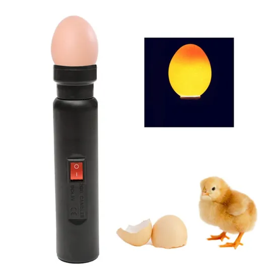Bright Cool LED Light Egg Candler Tester for Chicken Quail Poultry Incubator Brooder Hatching Egg Tester Quality Handy Tool