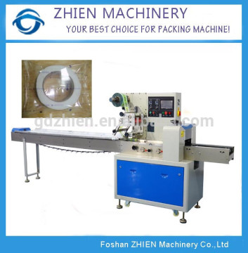 horizontal flow automatic or semi-automatic sellotape packing machine