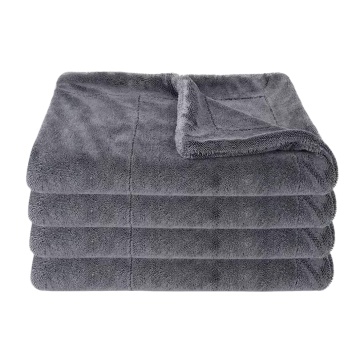 Ogas boleh diguna semula dengan cepat basuh kereta basuh 1200gsm menggilap tuala microfiber