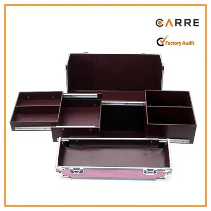 professional beauty school aluminum makeup box