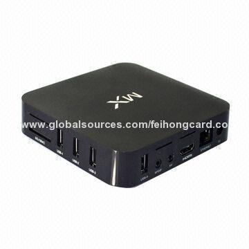 4.2 Google's Android TV Box with Amlogic 8726-MX Dual-core, 1/8GB
