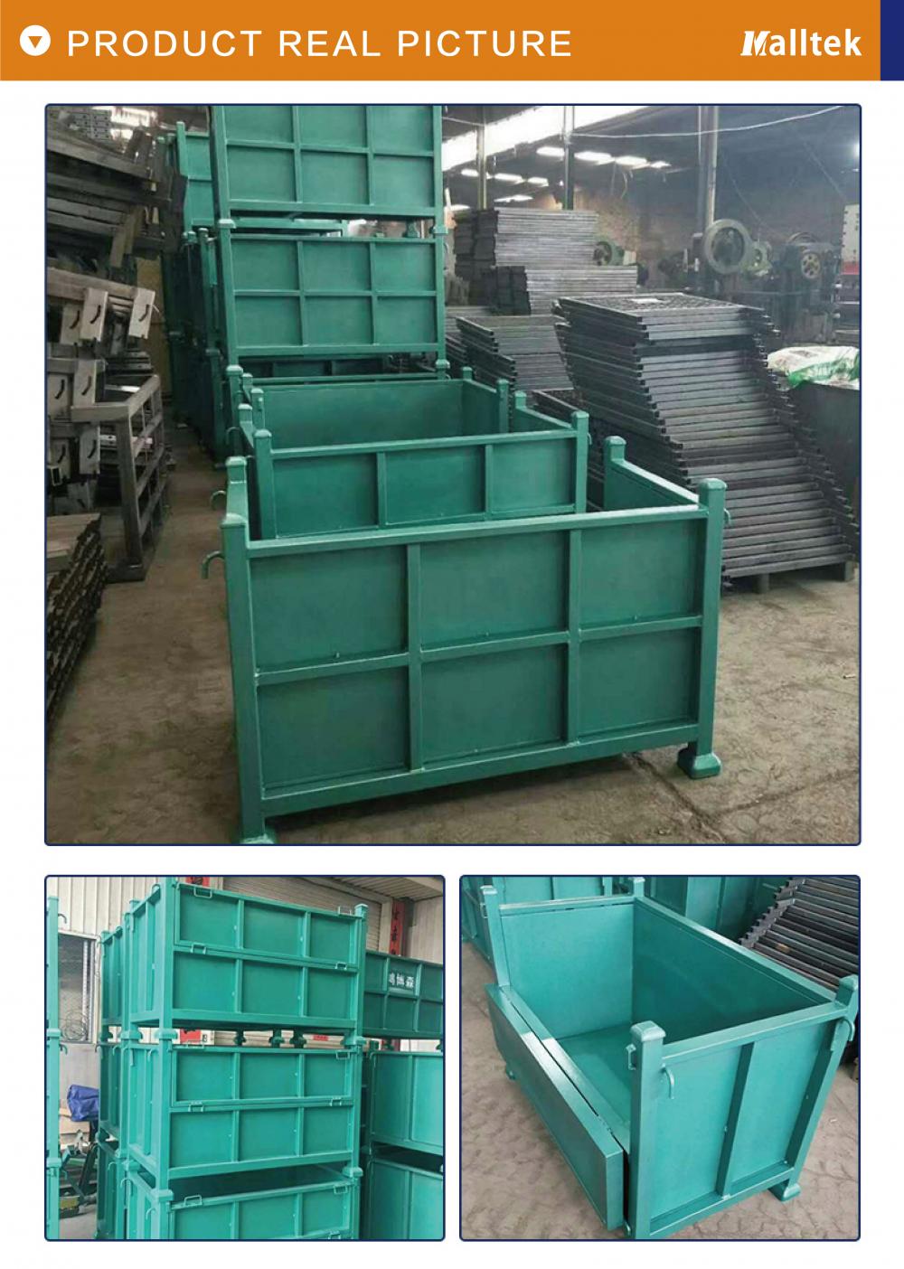 Industrial OEM Logistics Warehouse Folding Materail Bin