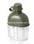 Army Green HDPE Plastic Military Water Bottle