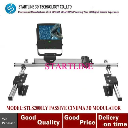High Transmittance Polarized 3D Systemgfor Barco Projector