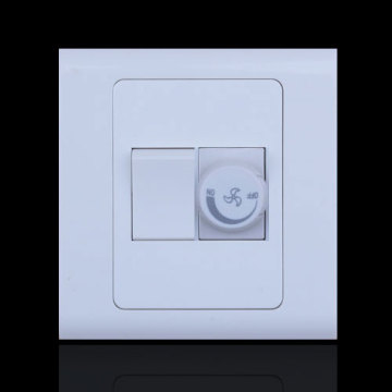 1 gang switch + fan switch