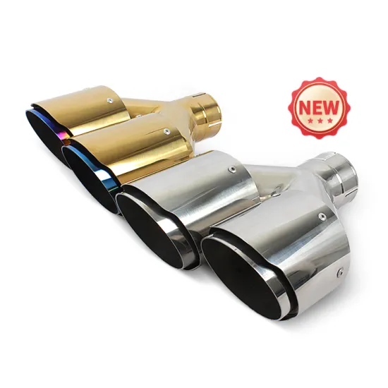 High-Quality Single Muffler End Pipe Stainless Steel Exhaust Tips