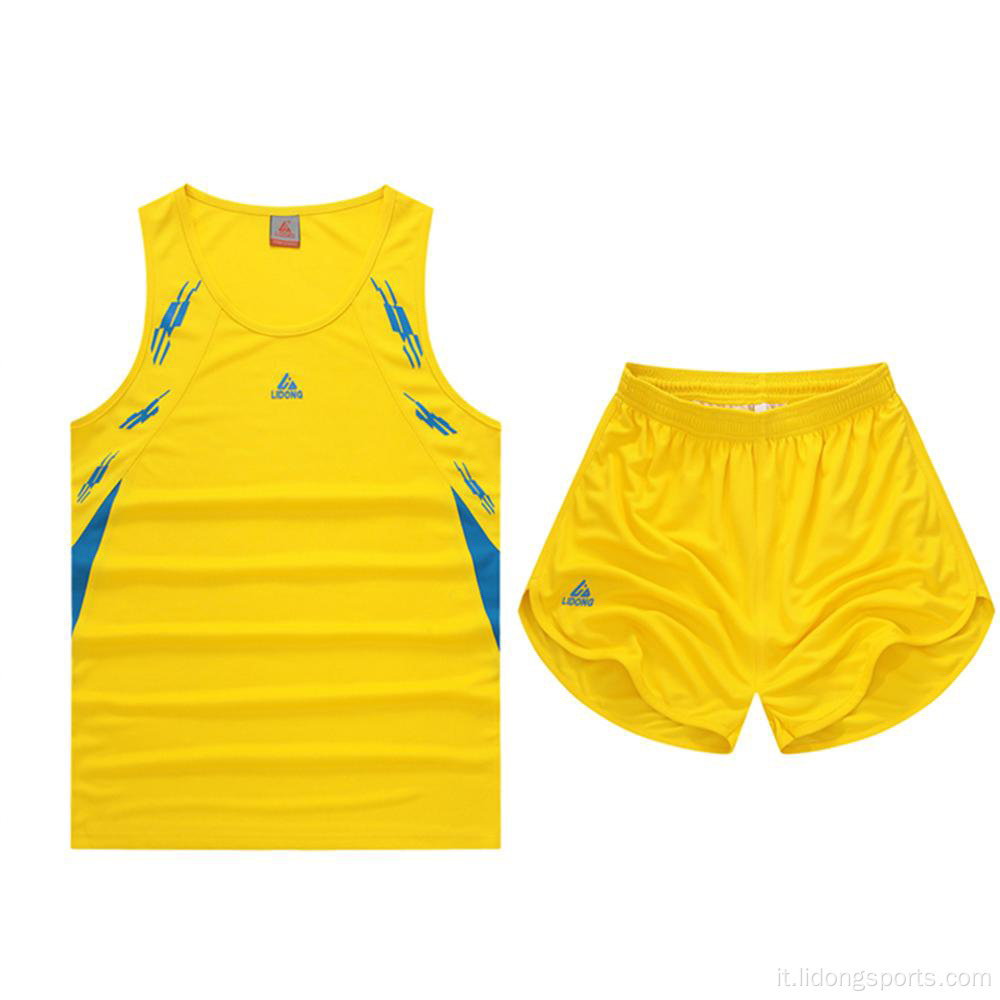 Maglia da basket di atletica leggera personalizzata