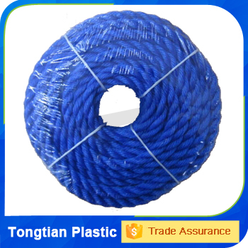 High tensile strength 5mm marine pp rope