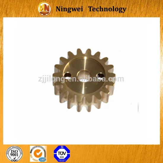 copper teeth machining gear