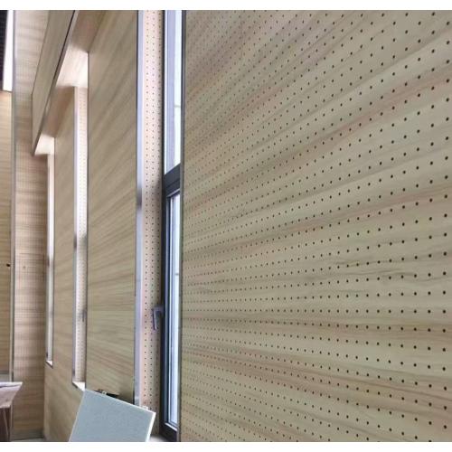 Sound Absorbing Wood Panel CFS Building Material Solid Wood Wall Panel Manufactory