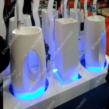 Solid Surface Resin Bathtoom Sinks Above Counter Basin Bathroom Wash Basins With Oem