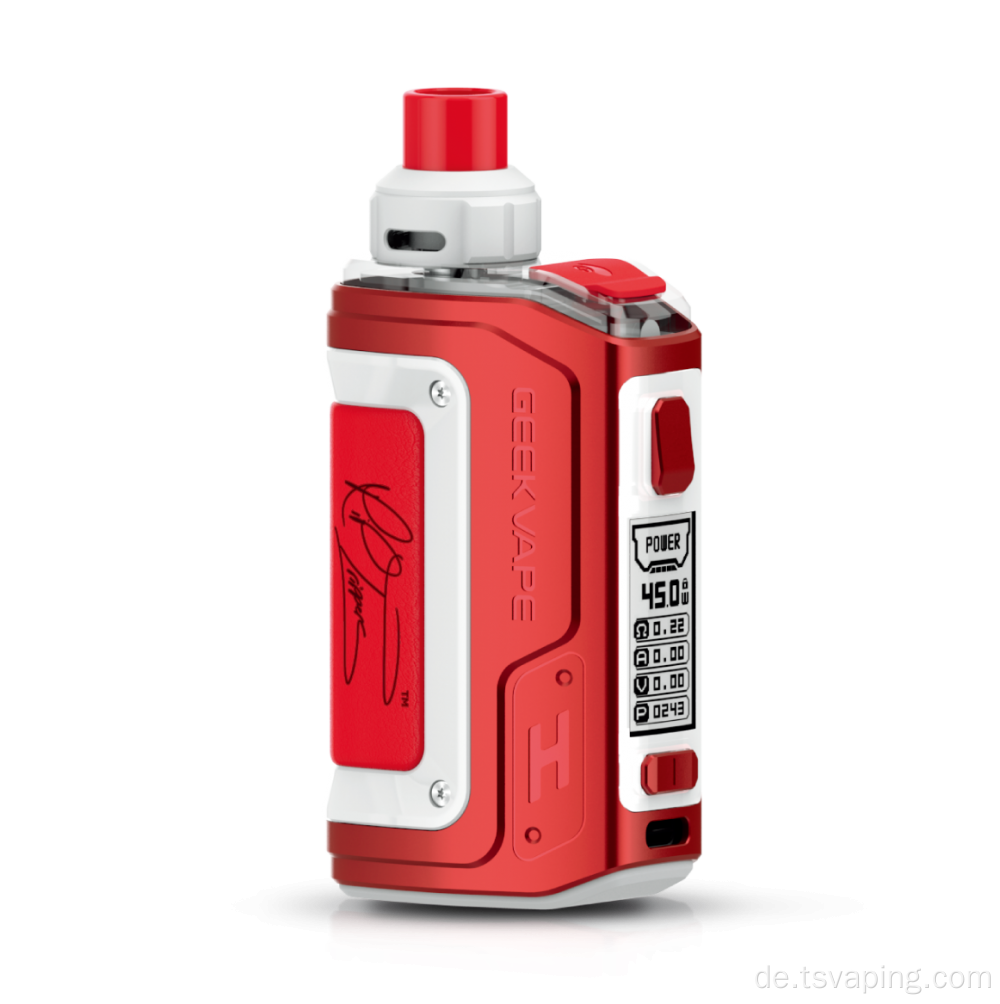 Geekvape H45 (Aegis Hero 2) Eingebautes 1400-mAh-Akku eingebaut