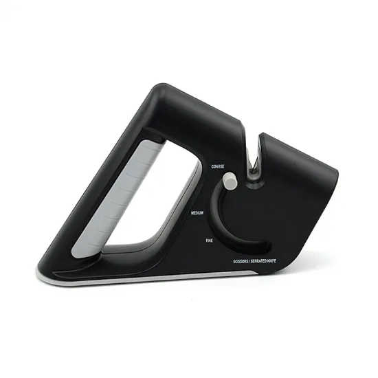 4-Stage Adjustable Handheld Manual Knife Sharpener for Kitchen Knives