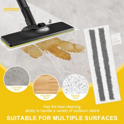 Factory Direct Reusable Microfiber Mop Cloths for Karcher SC Series Vacuums: Efficient Rectangle Cleaning Dust Mop Pads