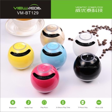2016 Viewtec BALL mini speaker with KC battery Certificate VM-BT129